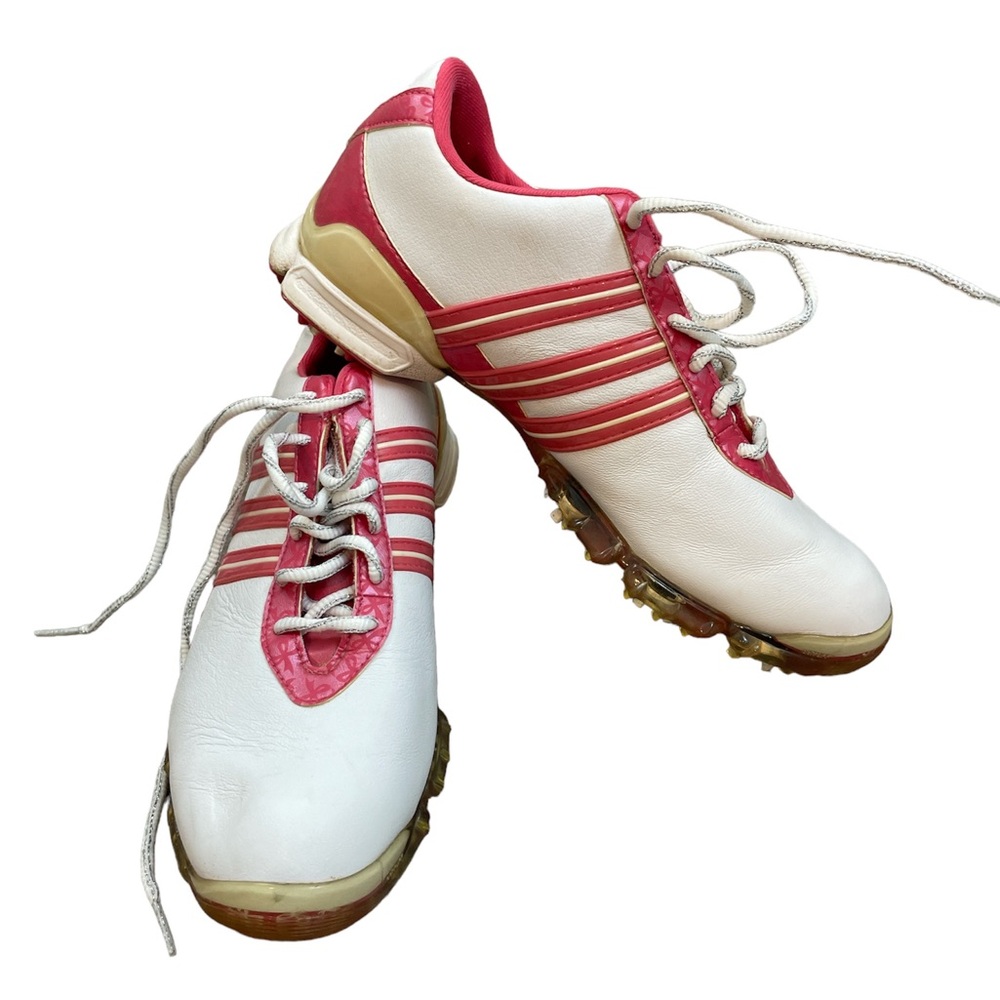 Adidas 2010 Paula Creamer Breast Cancer Awareness Golf Shoes Size 8